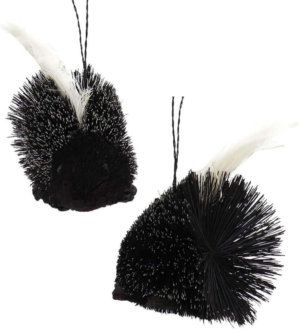 Kurt Adler Buri Woodland Animal Decorative Holiday Ornament Set (5 Pack)