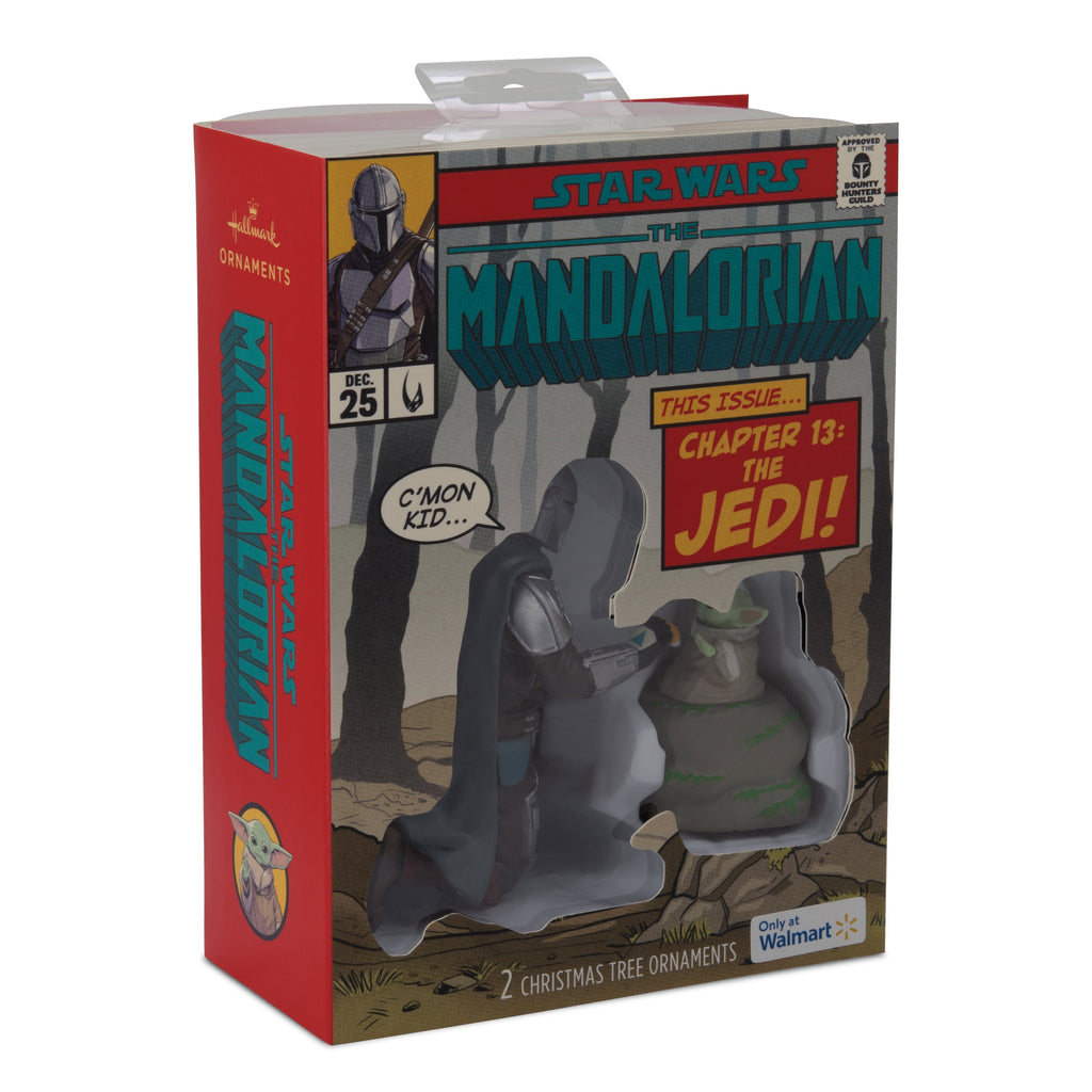  Star Wars: The Mandalorian and Grogu Christmas Ornaments, 2