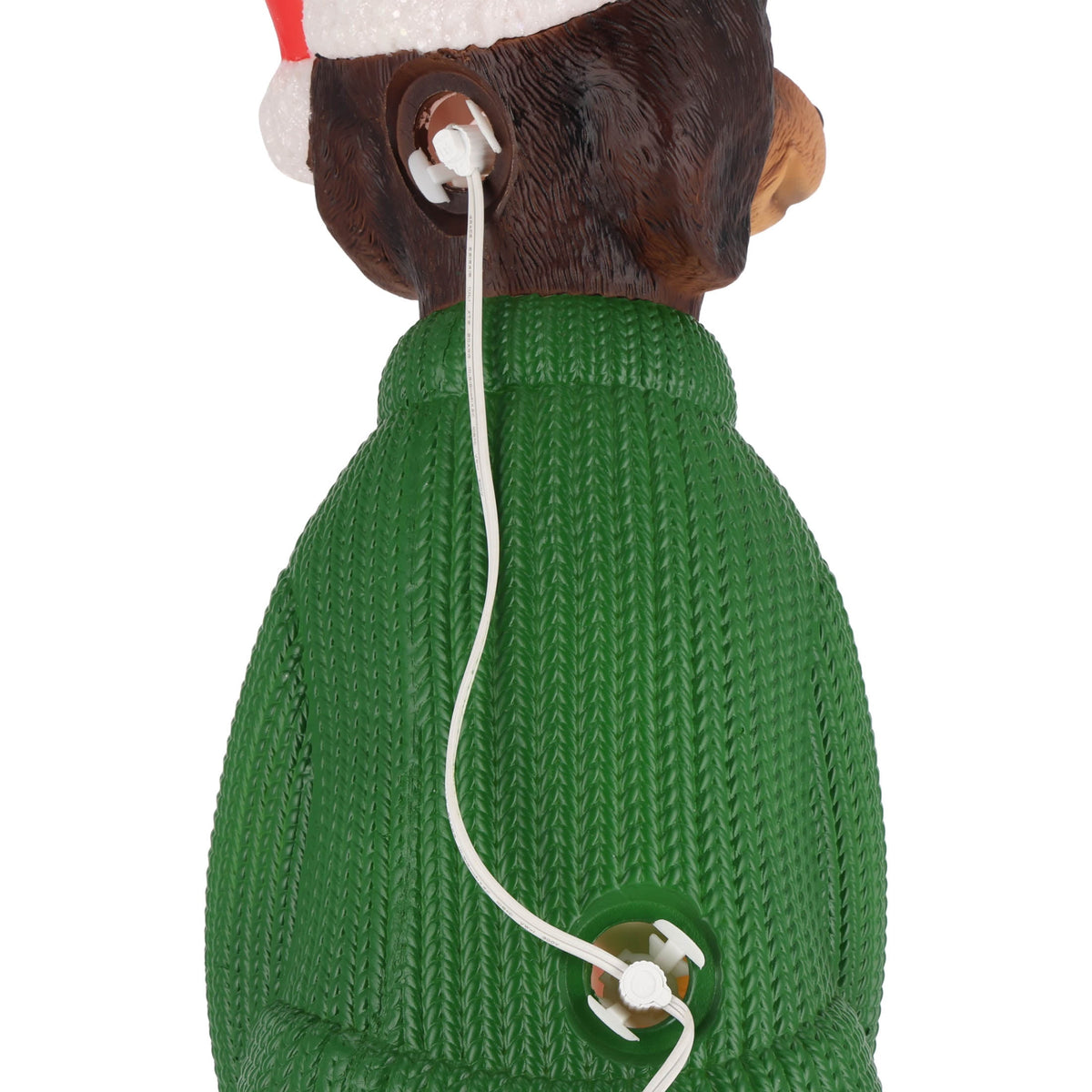 Lighted Blow Mold Dachshund Indoor/Outdoor Christmas Decoration, Multicolor, 24", by 