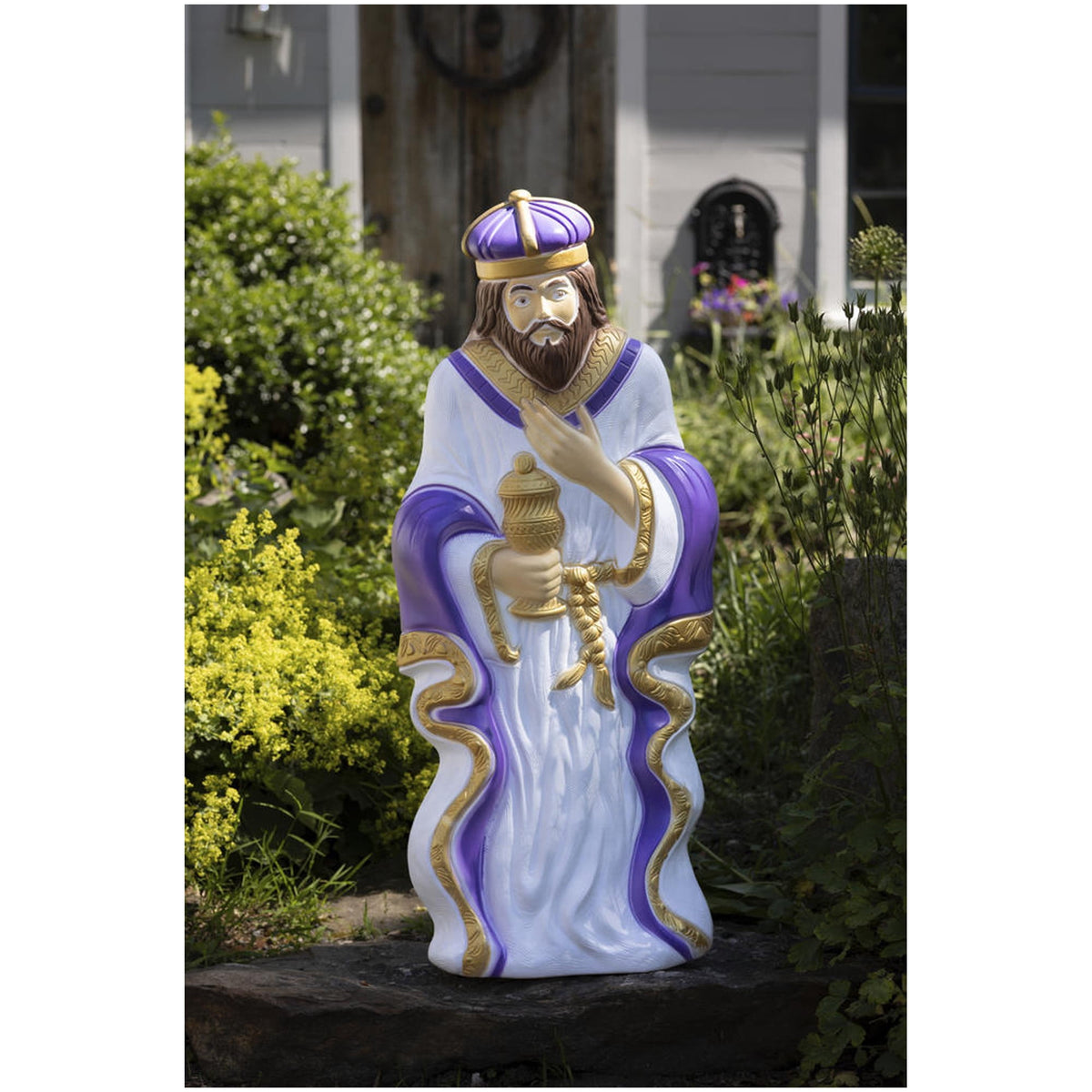 Union Products 74130 39 Inch LED Wiseman #2 Blow Mold Lighted Christmas Decoration