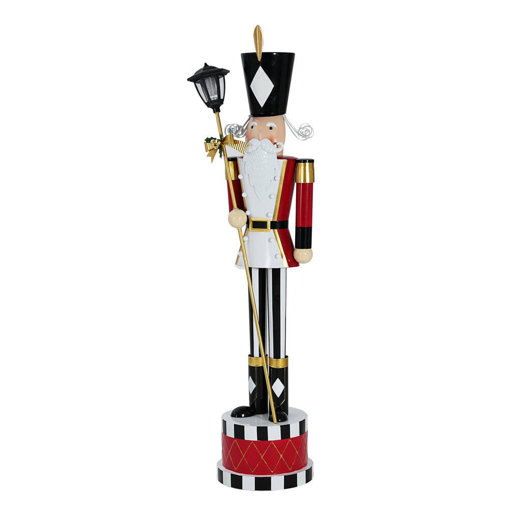 Indoor Christmas Decoration Classic Iron Nutcracker Ornament