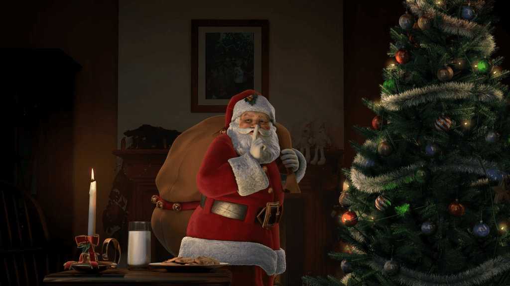 Christmas Digital Decoration on USB Includes 7 AtmosFX Video Effects for Christmas