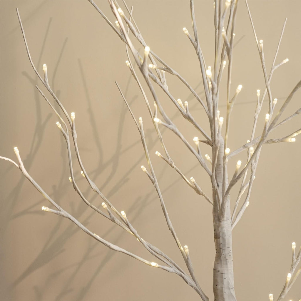 NOWSTO Birch Tree Lights, Set of 3 (4FT, 6FT, 8FT), 440 Warm White LED Lights with Timer Function, Christmas Outdoor Decor for Garden Patio Yard, Indoor Christmas Decorations for Home Bedroom Party
