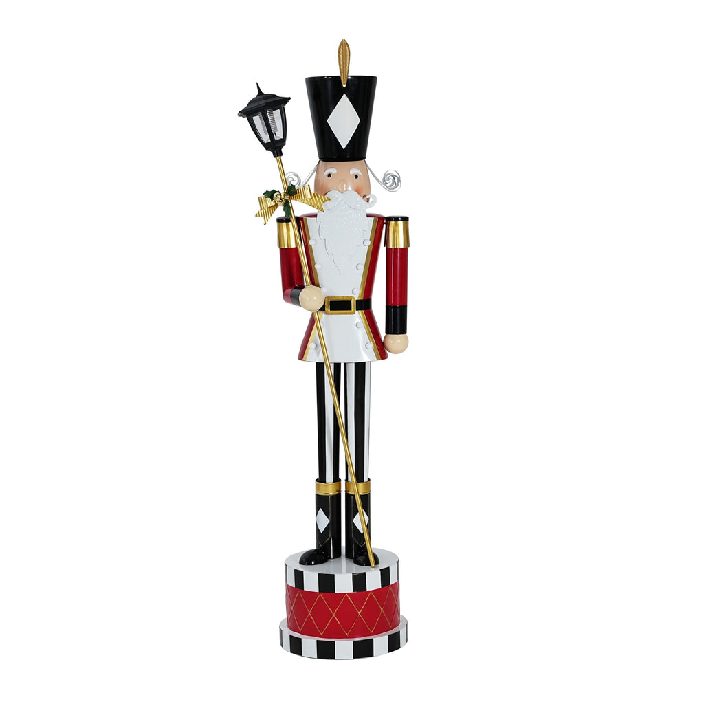 Indoor Christmas Decoration Classic Iron Nutcracker Ornament